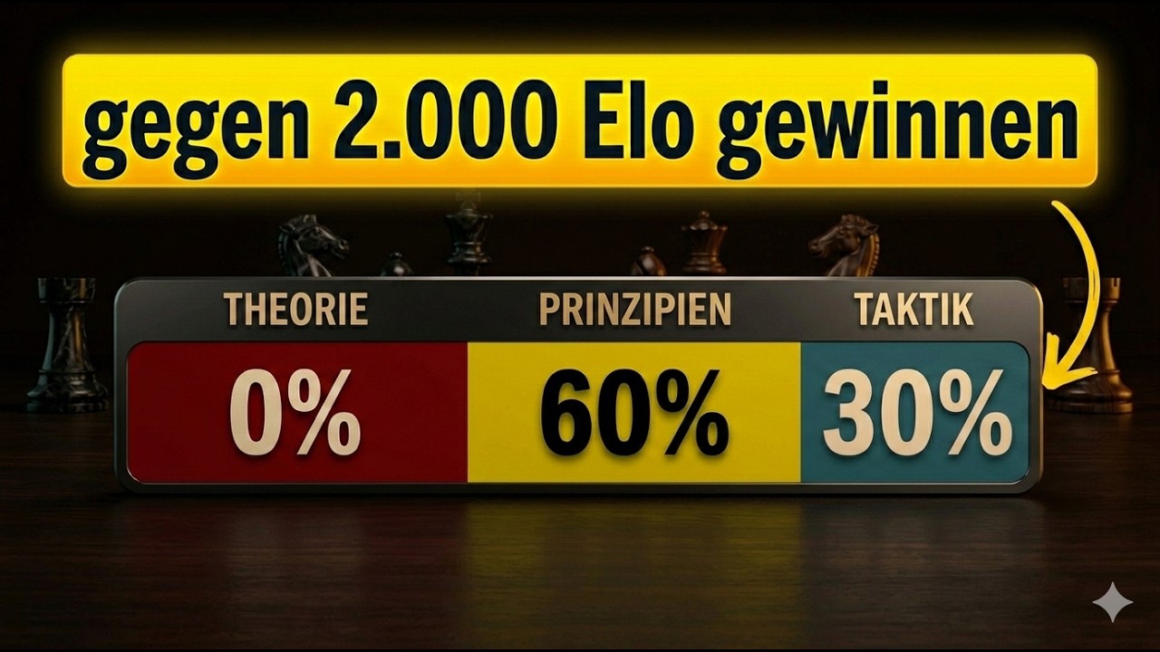 So schlägst du 2000 Elo im Schach (ganz ohne Eröffnungstheorie)