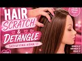 ASMR Pink Paradise maniquine Hair Scratch &amp; Detangle 💗✨ | Satisfying Mannequin Scalp Play