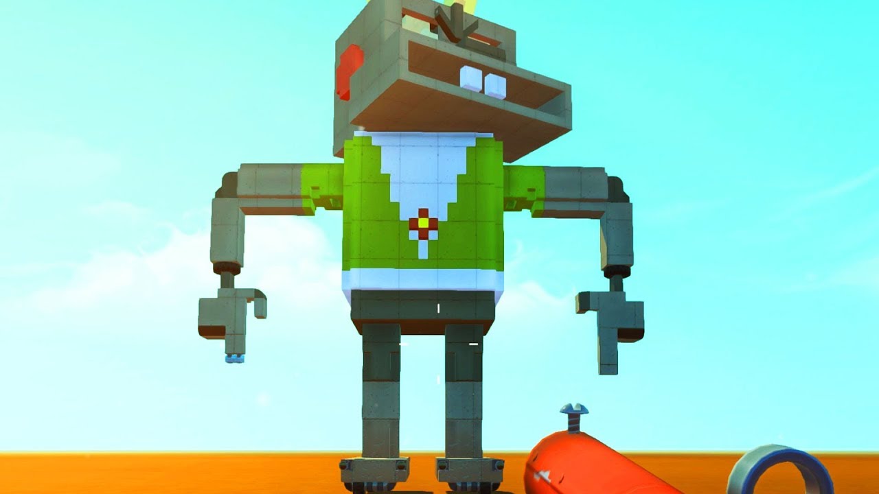 БОЛЬШОЙ РОБОТ В СКРАП МЕХАНИК Scrap Mechanic - YouTube