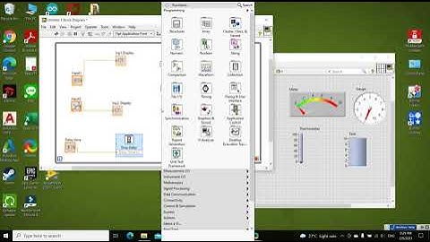การใช้งานโปรแกรม LabVIEW 2020 (Basic)