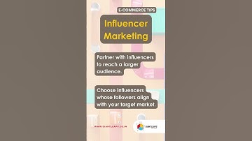 D2C E-Commerce tips - Influencer Marketing  #d2cbrands #ecommerce  #entrepreneur  #startup