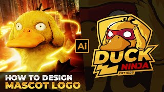 How to Design Mascot Logo with Adobe Illustrator CC