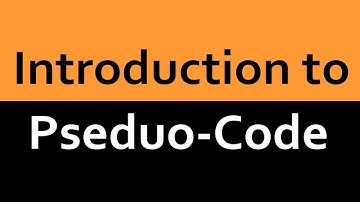 An Introduction to Pseudo code