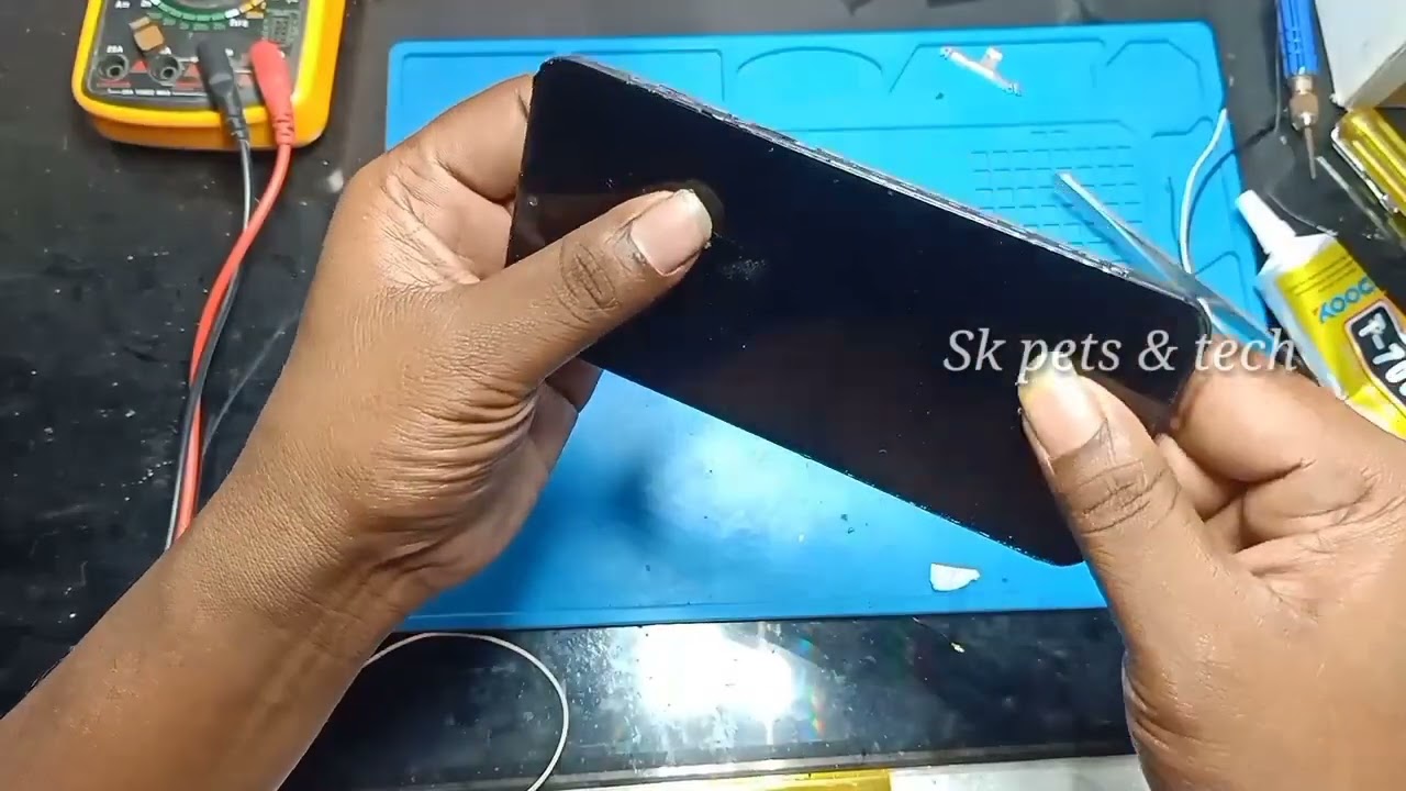 Realme 3 changing glass only | Sk pets & tech