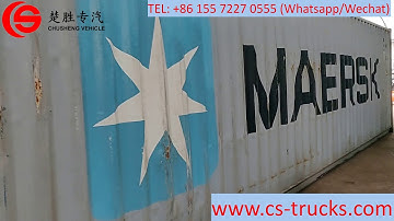 Garbage compactor trucks for container delivery