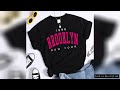 2024 New Summer Women T Shirt 1898 Brooklyn New York Print Short Sleeve T-Shirts Warm Casual Streetw