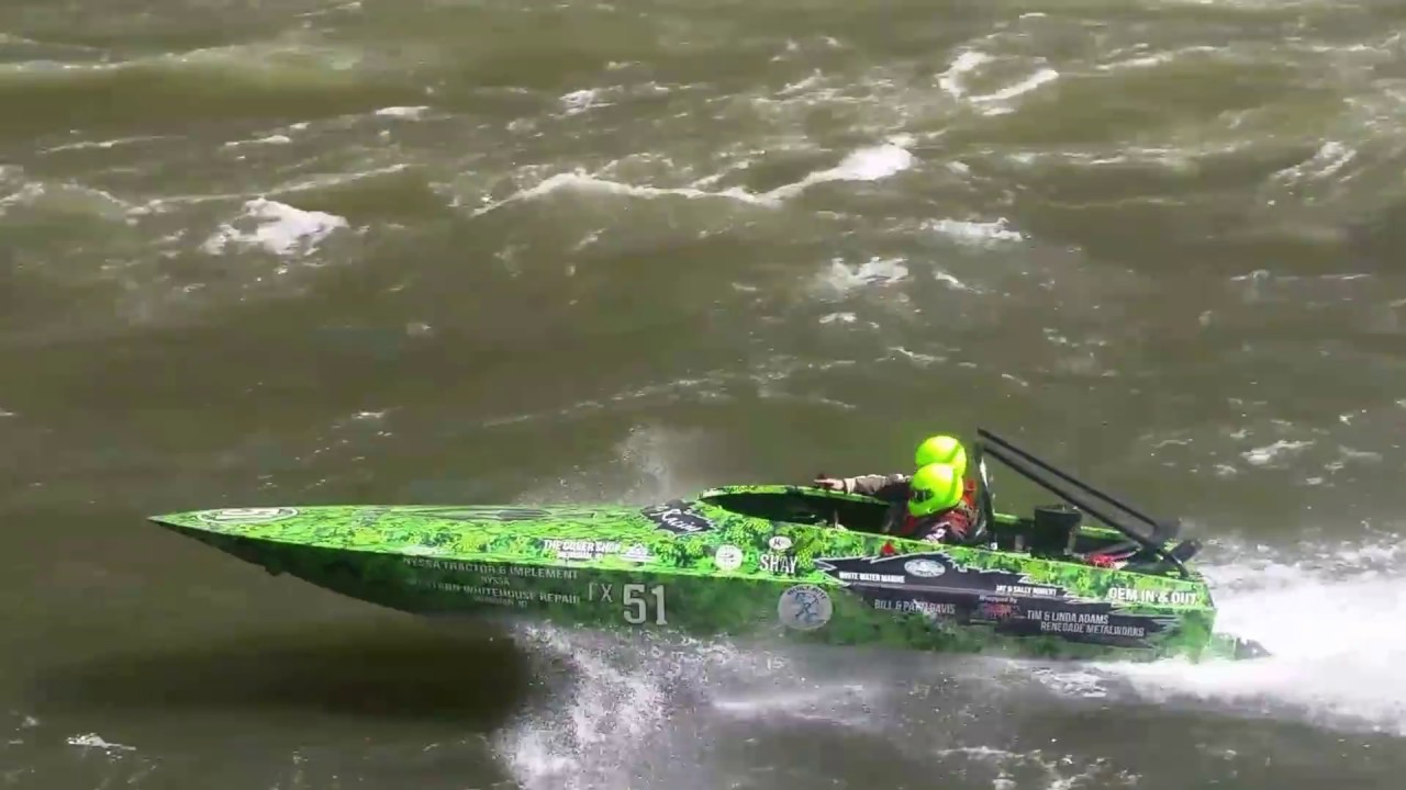 2017 Riggins Idaho jet boat race. White Boyz Predator II. Leg 5 YouTube