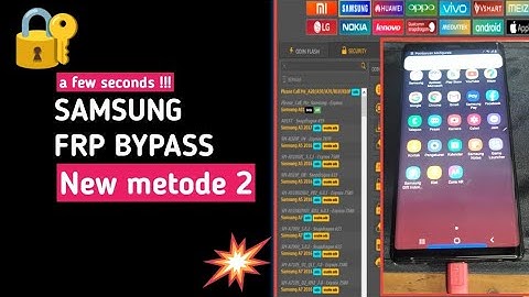 SAMSUNG FRP BYPASS WITH UNLOCK TOOL | SAMSUNG NOTE9 FRP