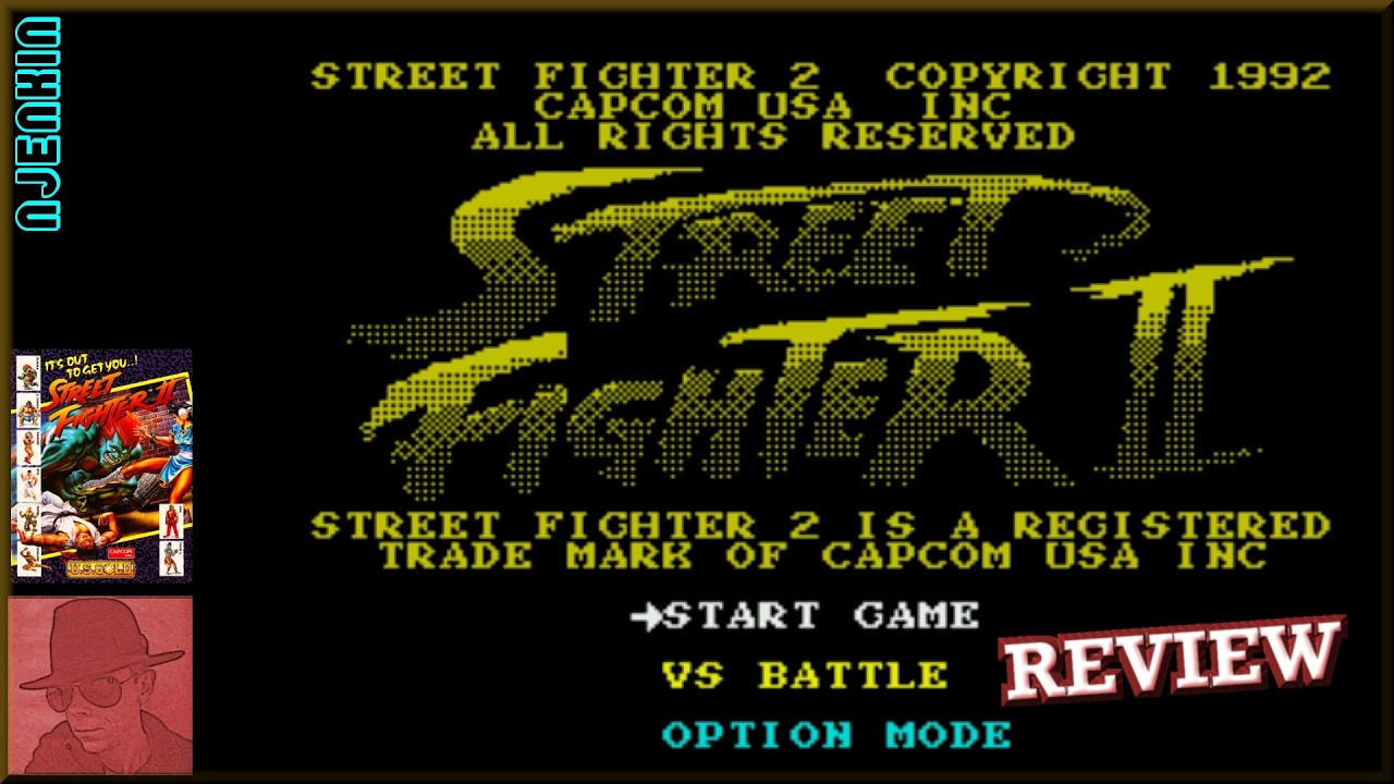 Street Fighter II - on the ZX Spectrum 128K !! with Commentary