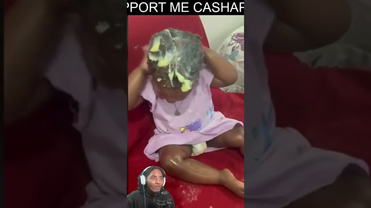 Посмотрите, что она натворила, ха-ха!