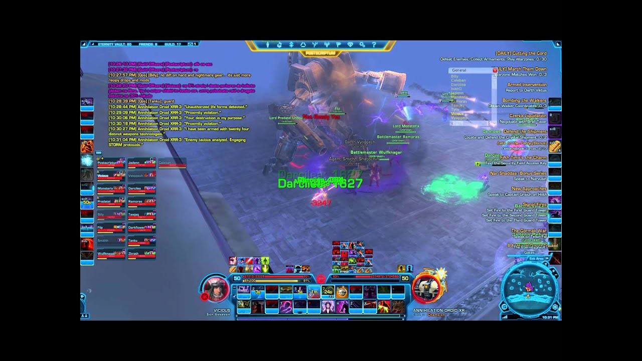 Unbroken vs RXX 3 16man Nightmare