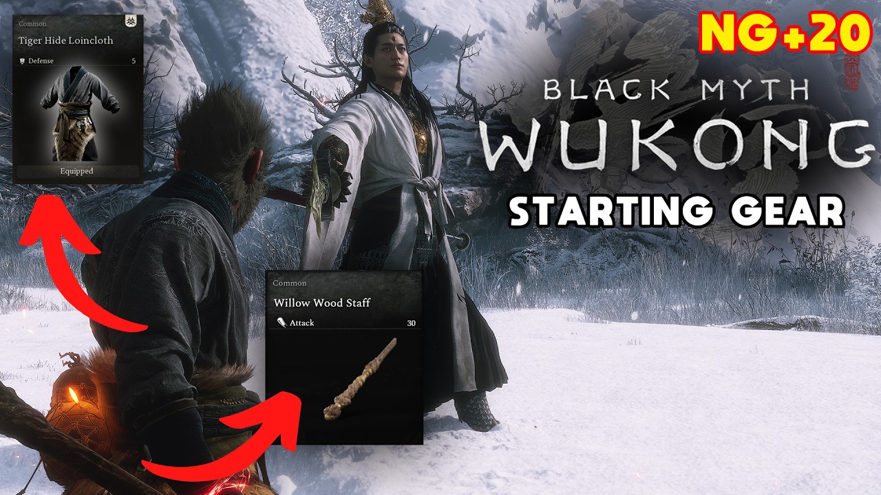 (HARDEST CHALLENGE) Black Myth Wukong | Destined One vs. Erlang NG+20 Starting Gear Only (DEATHLESS)