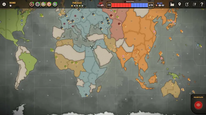 Axis & Allies 1942 Online G10 QCNickolas(allies) vs Cygnus(axis)