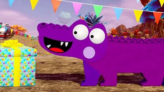 Happy Birthday Party | Silly Crocodile and Friends Sing Birthday Song