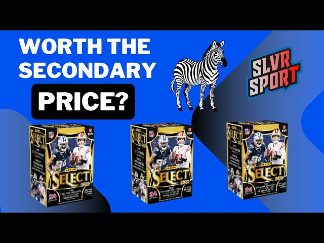 Zebra Pull 💪 2023 Select Football Blaster Box Opening (X3) - YouTube