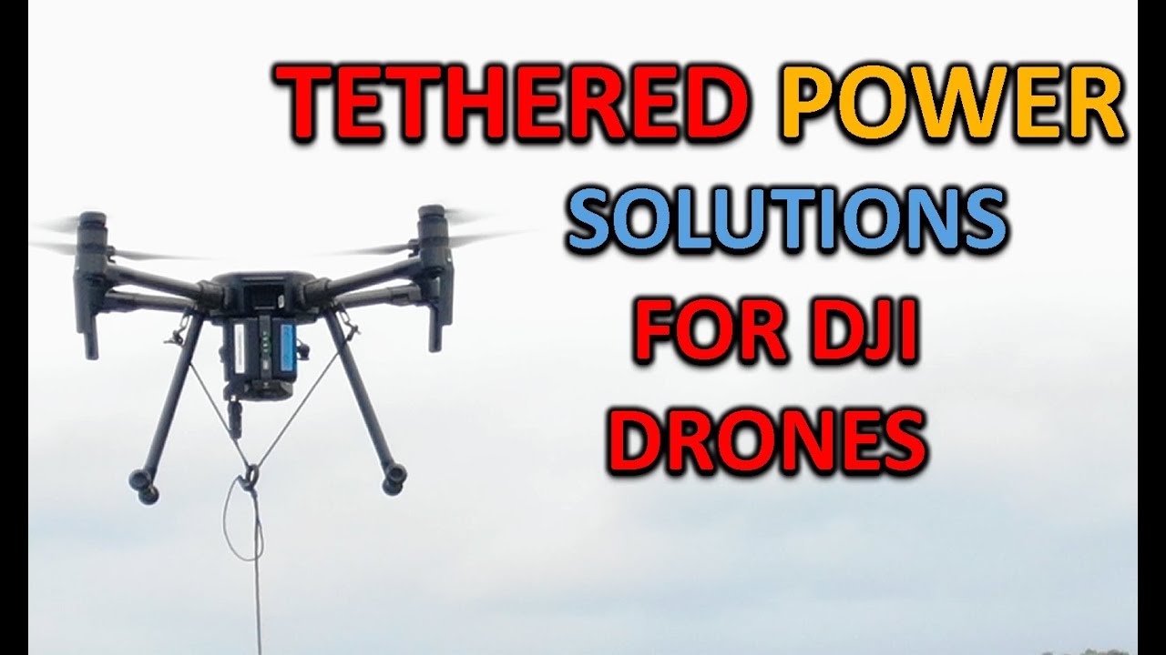 powerline tethered drone