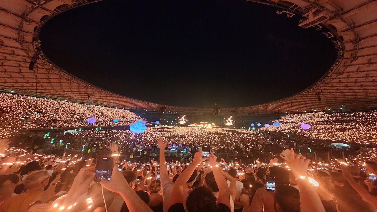 Coldplay – Viva La Vida | Rome 2024 Music of the Spheres World Tour 콜드플레이
