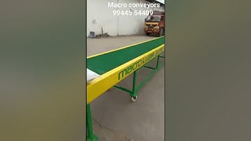 warehouse loading conveyor by macro conveyors 99445 54409