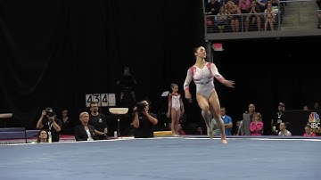 A competive floor routine with very rare skills(CoP 2022-24)