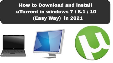 How to Download And install uTorrent in windows (Easy Way in 2021)