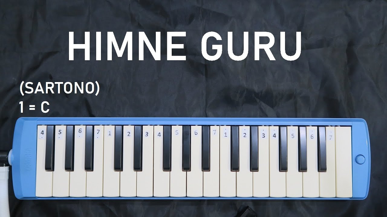 Himne Guru Not Pianika - YouTube