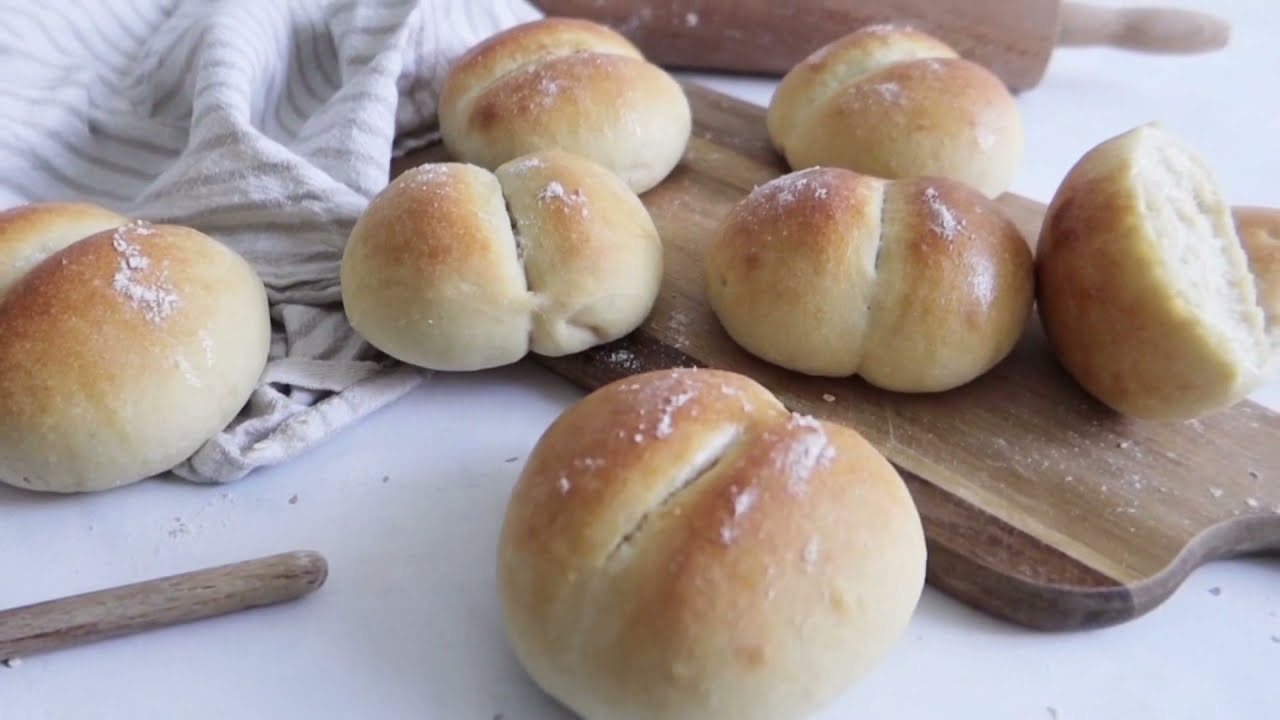 Hitre domače žemljice