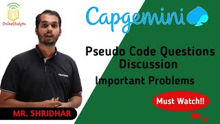 Pseudo Code Most important Questions | Practice Questions | Must Watch |
