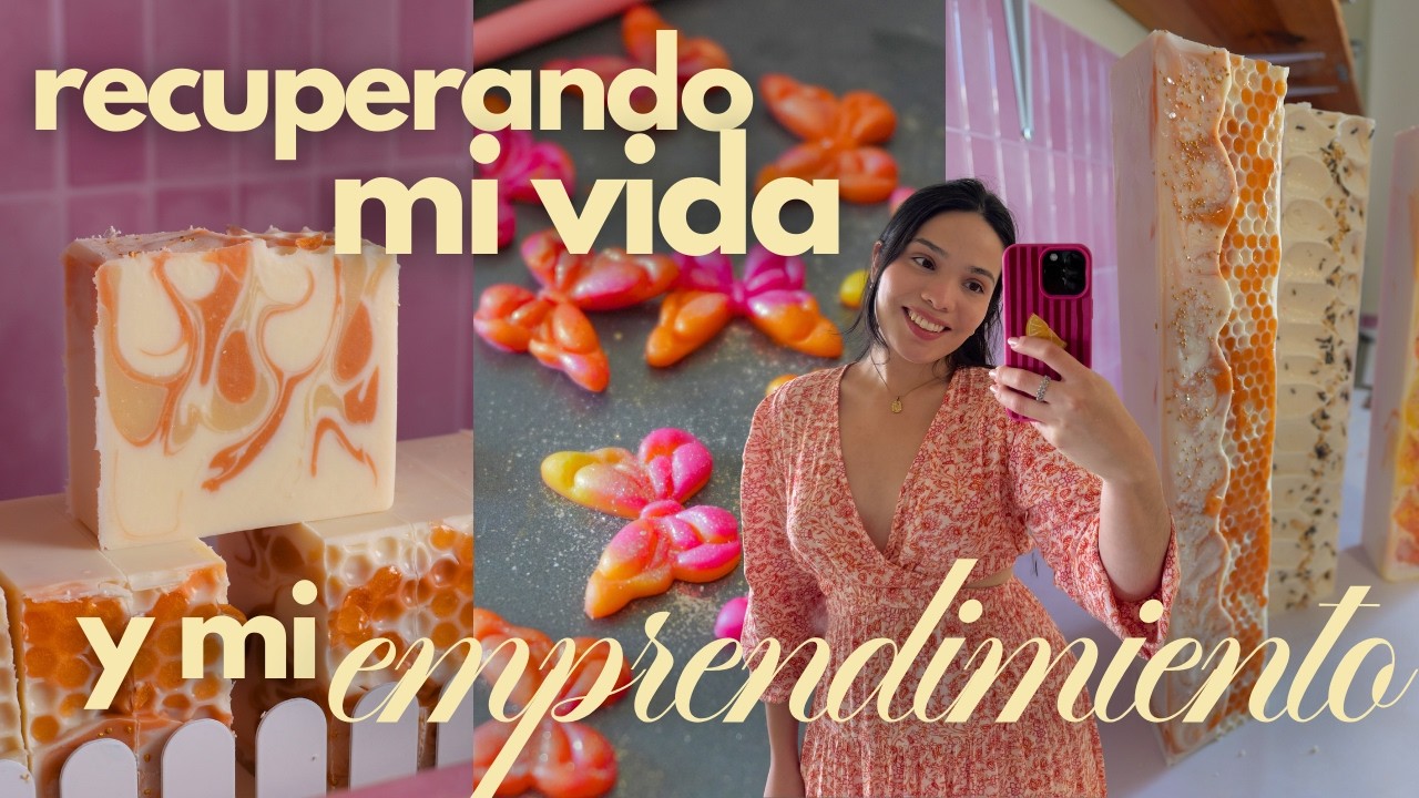 recuperando mi vida y mi emprendimiento ✨ // días productivos en mi vida como emprendedora 🤍🧼🕯️