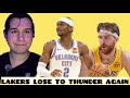 Lakers got whooped by OKC again….