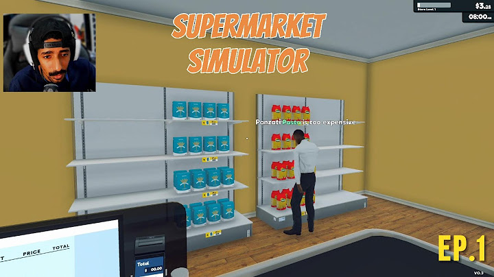 جربت اصير كاشير (Supermarket simulator)4K