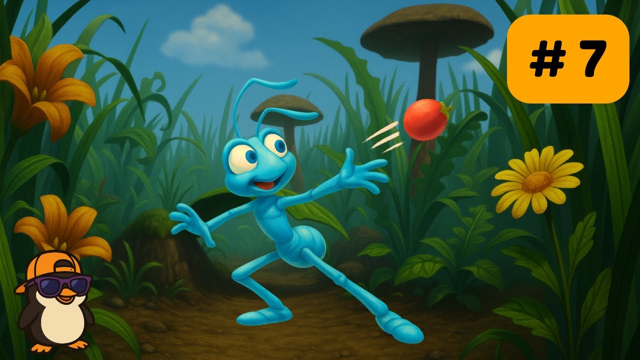 Retro Waddle: A Bug's Life (PS1) #7 – Blueberry Scouts Rally & The Revolt Begins