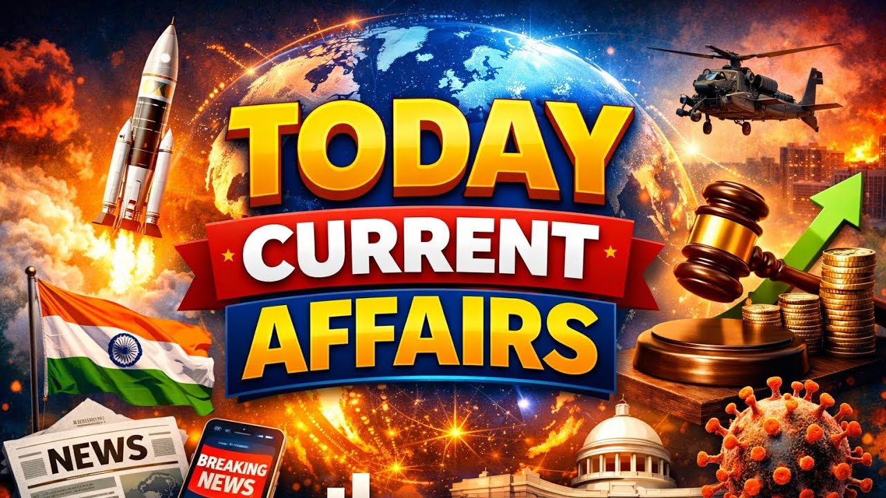 Today's current affairs 2026 |2 Feb 2026 Current Affairs | Today Current Affairs |