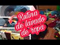 RUTINA de LAVADO de ROPA👗 / un dia más con migo /Motivación para LAVAR ROPA😘😘