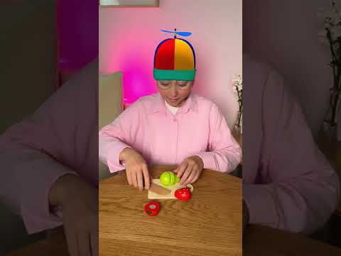 Learning Safety Skills 🍉 Fruit Cutting for Kids 🔪