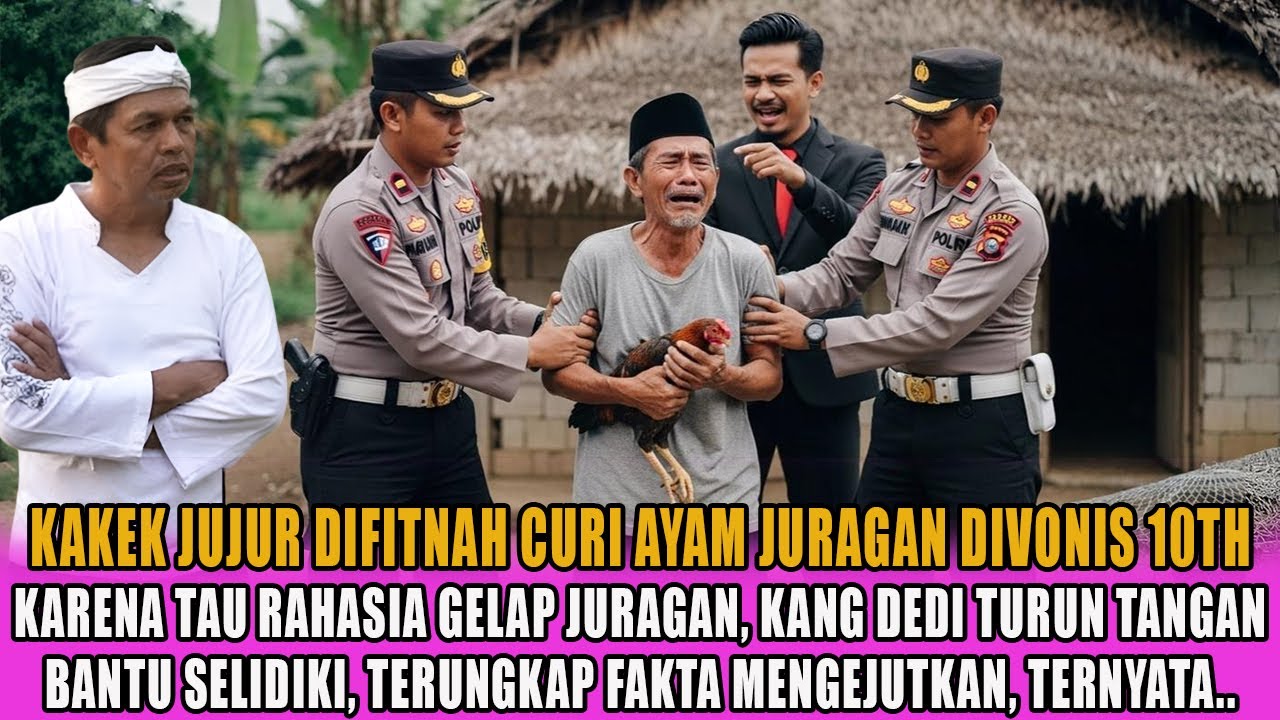 KISAH NYATA ‼️ KAKEK JUJUR DIFITNAH CURI AYAM HINGGA DIVONIS PENJARA 10 TAHUN