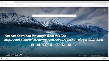 ERDAS Imagine : PRISMA plugin download