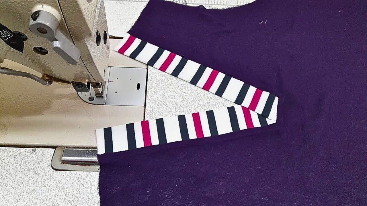 How to Cut, Sew and Make a V Neck Dress Sewing Techniques and Tricks