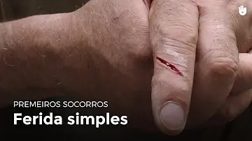 Como aliviar a dor de um corte?