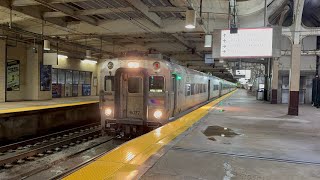 NJTransit NJCL: Onboard ALP-46 Train #3516 Comet V Cab Elizabeth to Newark Penn Station #njtransit 