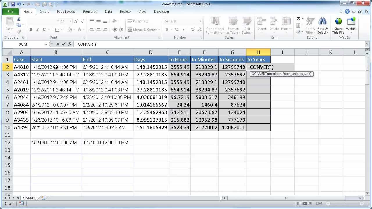 Hours To Minutes Converter Chart