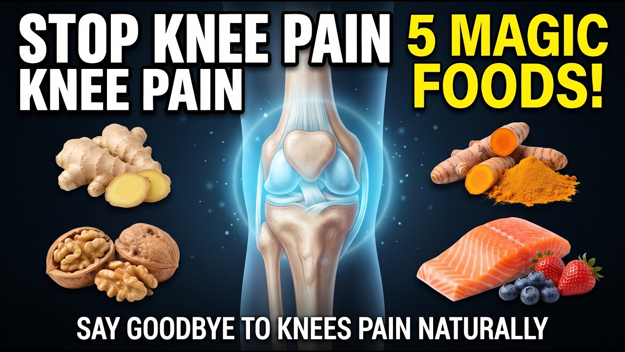 Say GOODBYE to KNEES Pain with These 5 Foods! - YouTube