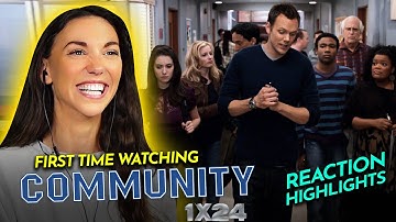 Coby mucho amor COMMUNITY 1x24 "English as a Second Language" (2009) TV Reaction FIRST TIME WATCHING