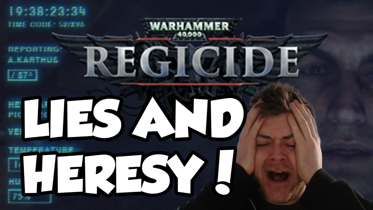 Warhammer 40,000: Regicide is a GOD DAMN CHESS GAME?! LIES AND HERESY!!
