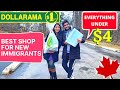 DOLLARAMA Cheapest store for shopping in Canada | Everything under $4 | Indian Vlogger in Canada