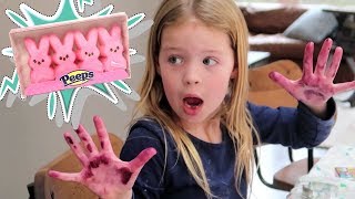 How to Make Edible Homemade Play Dough out of Peeps