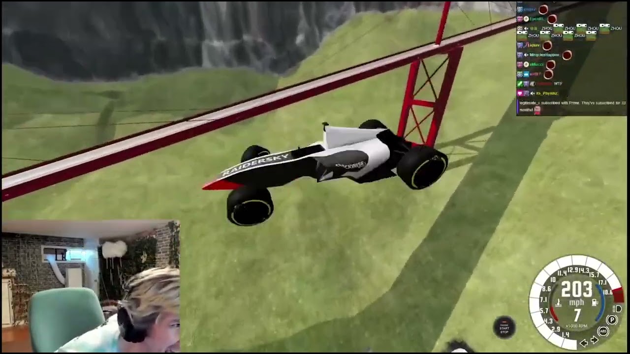 xQc BeamNG WayTooDank