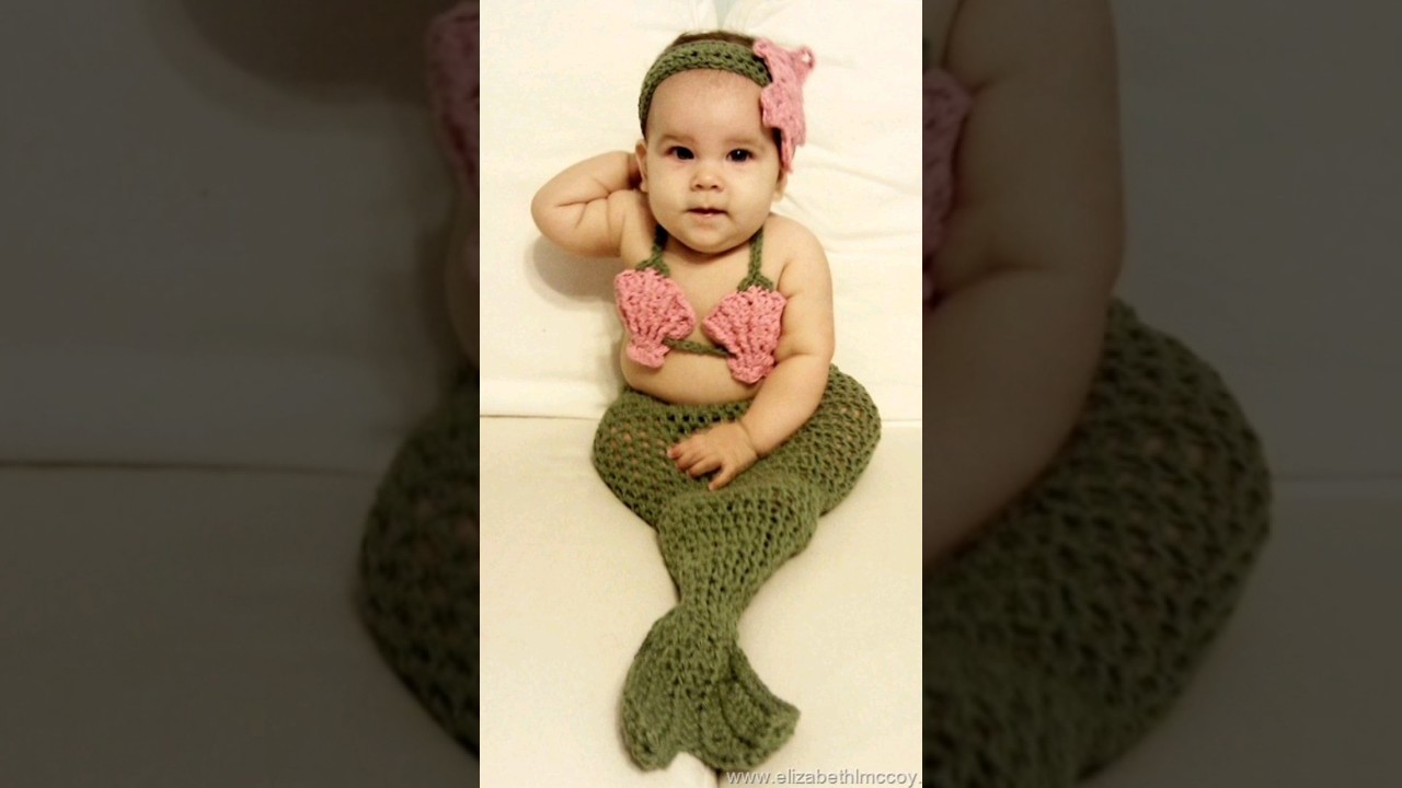 Crochet Mermaid Tail crochet crocheting ganchillo croche crochê 