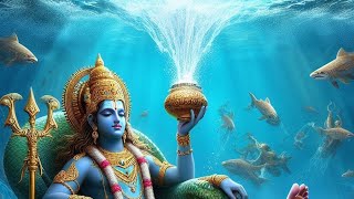 'Shantakaram Bhujagshayanam: Divine Melodies of Lord Vishnu | Vishnu stotram | Vishnu sahasranamam