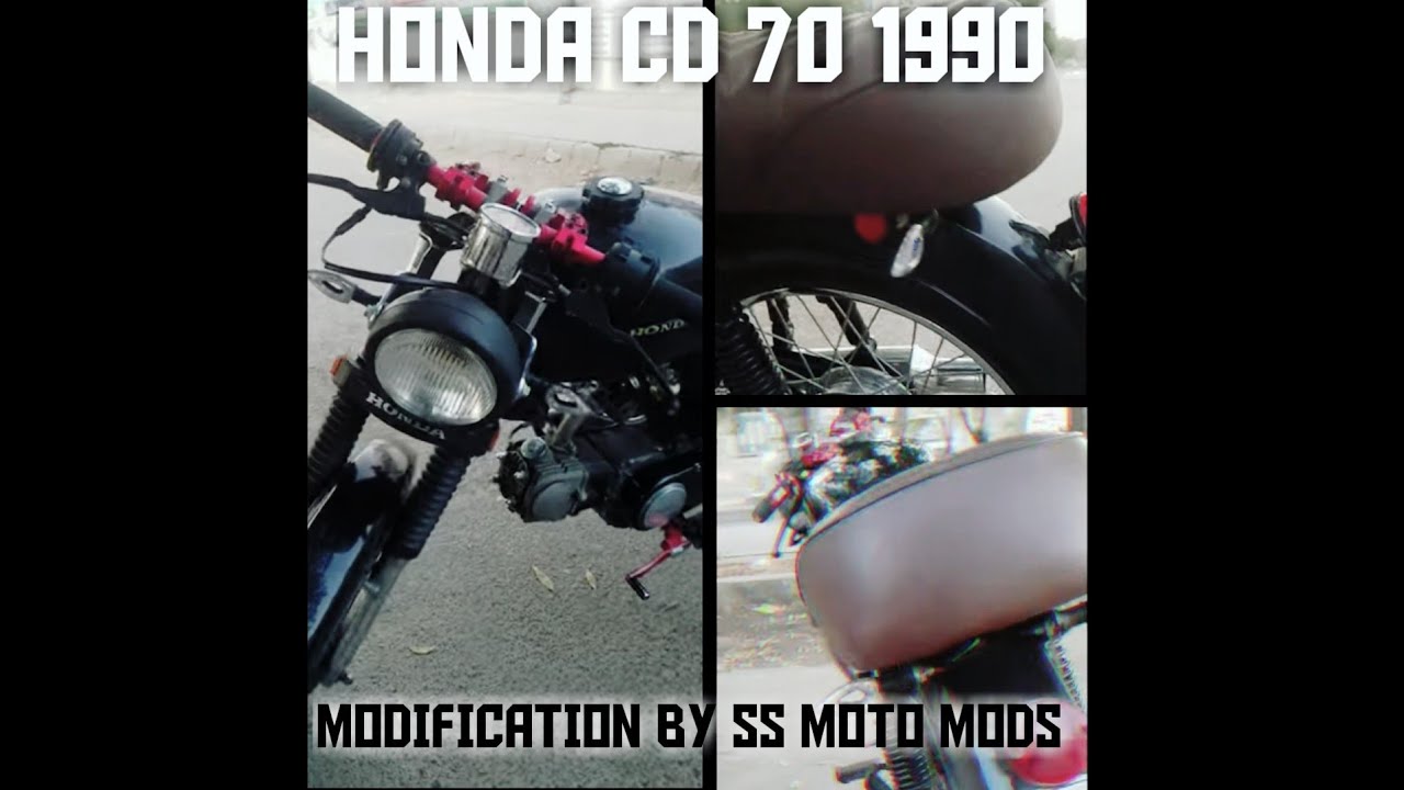 HONDA CD 70 BRAT STYLE | 1ST PROJECT