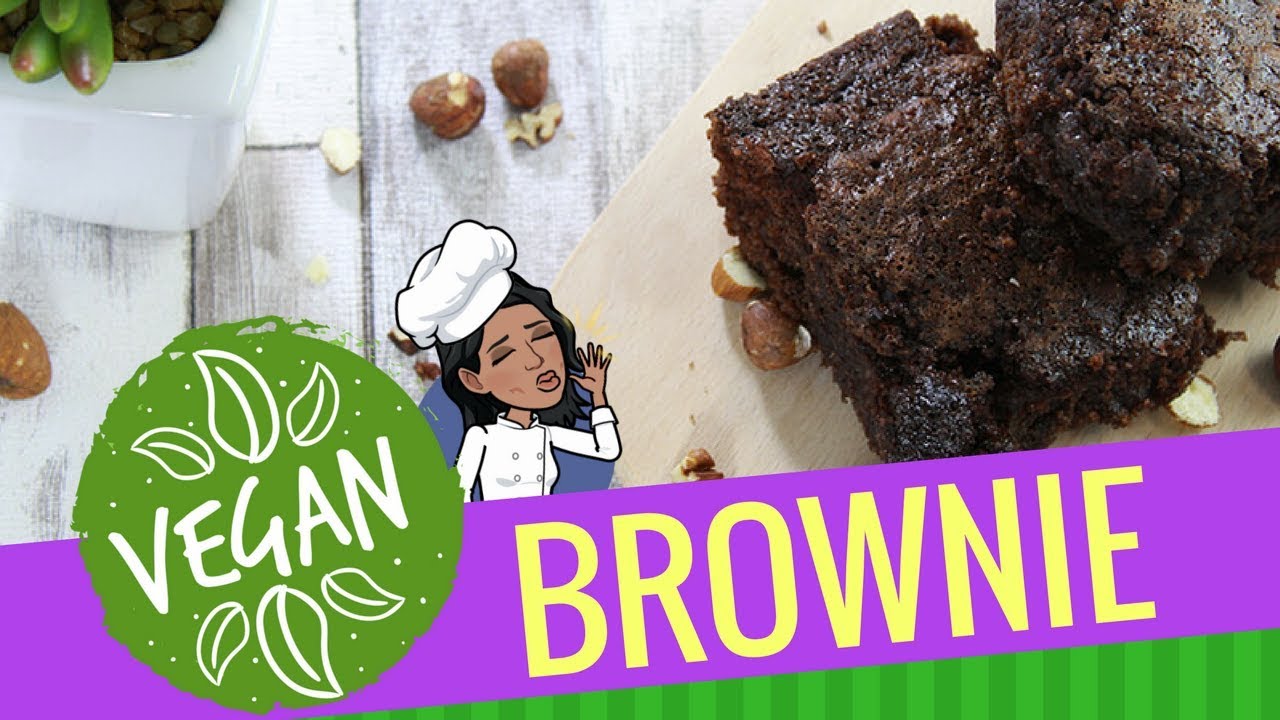 O BROWNIE DE CHOCOLATE MAIS FÁCIL DO MUNDO! VEGANO